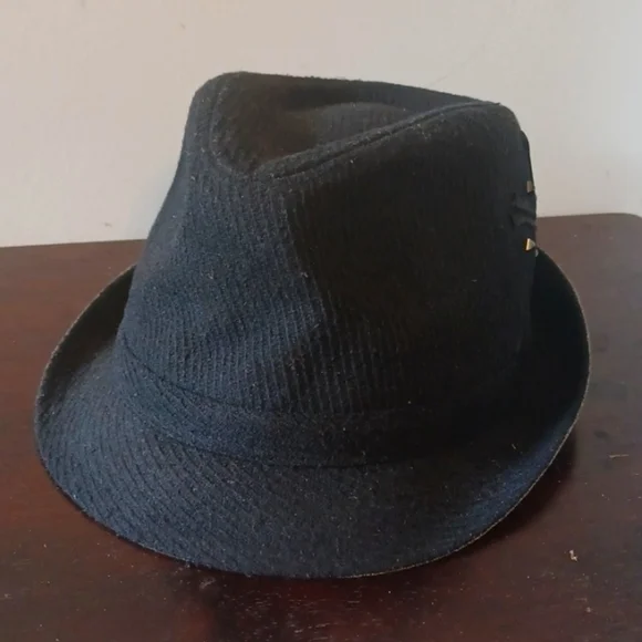 EXPLICIT Black Cross Fedora, L/XL - Picture 9 of 9